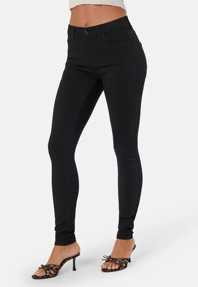 Onlblush Mid Sk 4everblk Dnm