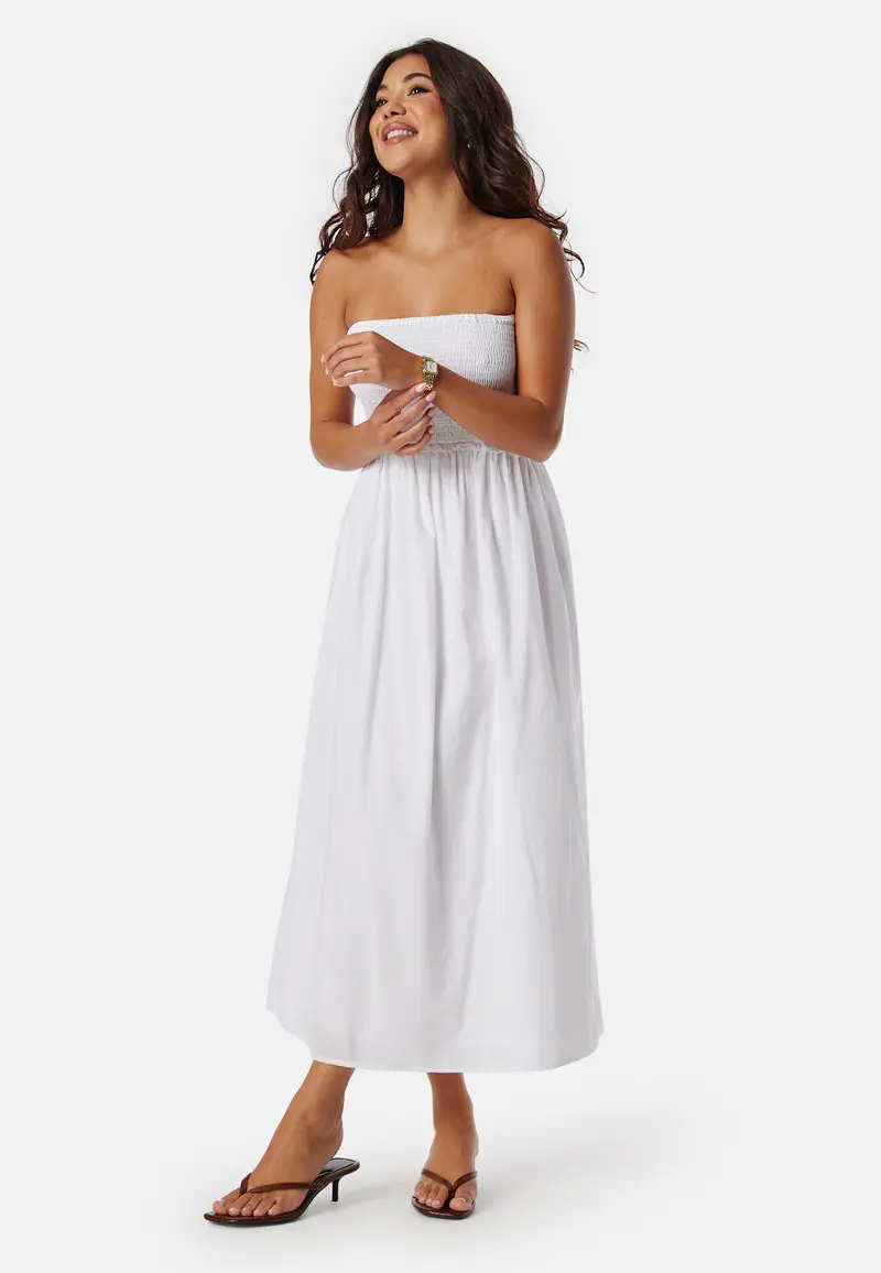 Onlclaudia Smock Tube Dress