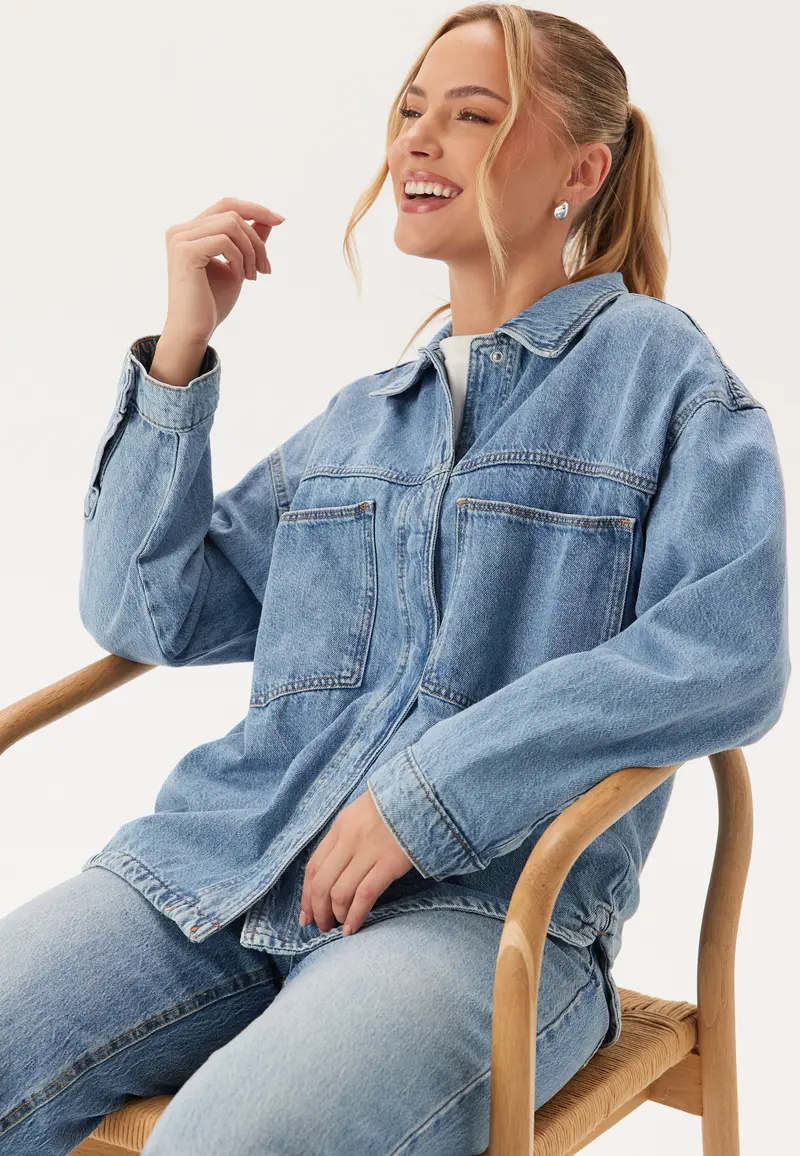 Onlemmie L/S SHIRT MB DNM SHI