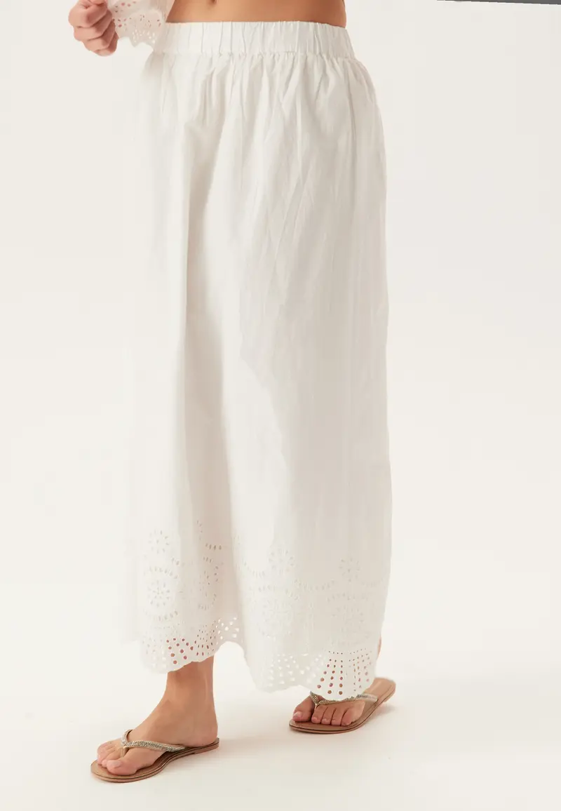 Onllou Life Emb Long Skirt