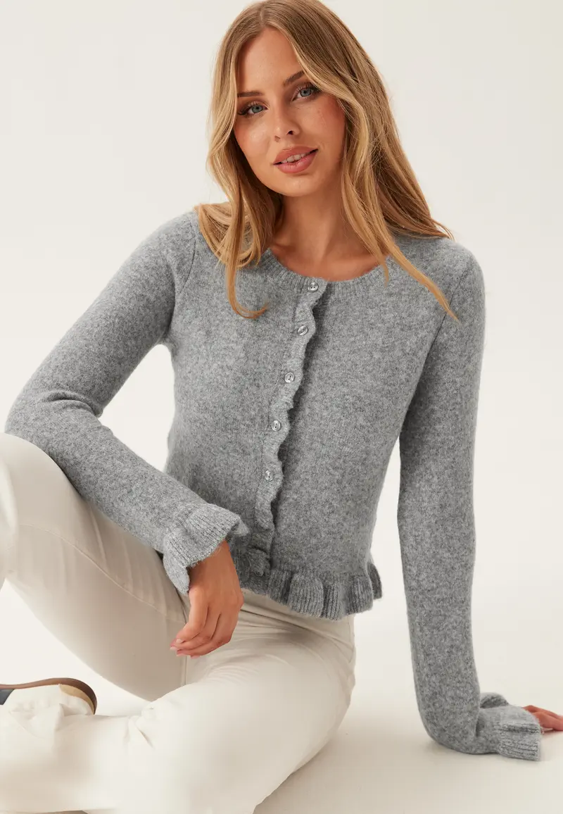 Onlrima Life Ls Frill Button C