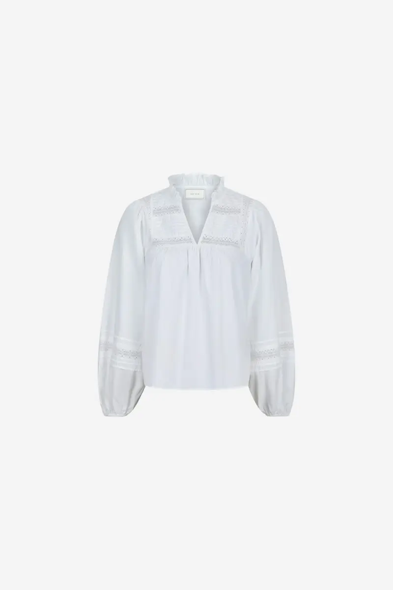 Opal C Poplin Blouse