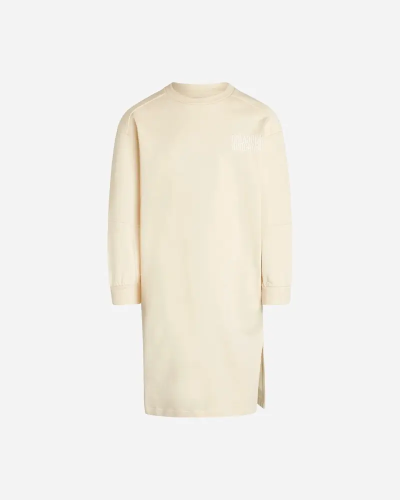 Organic Sweat Donnina Dress - Whitecap Grey