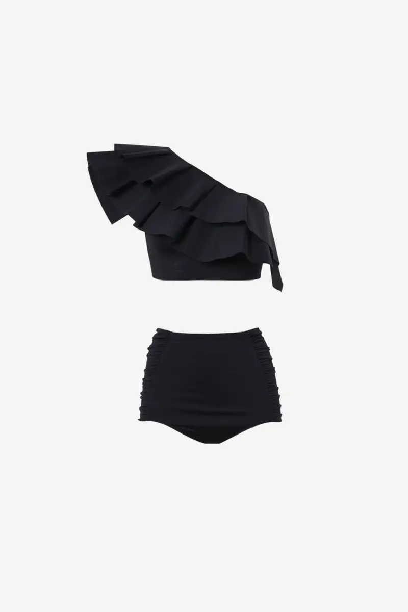 Orsay 2 Pieces Swimsuit Black