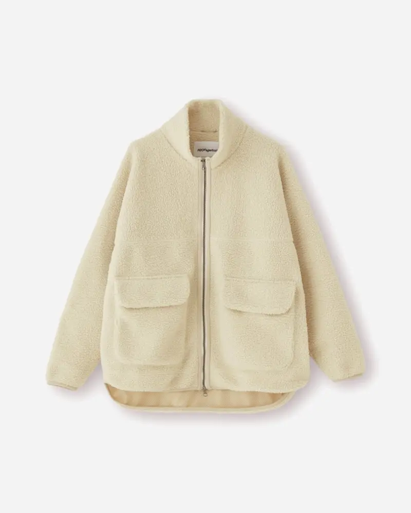 Oslo Pile Jacket - Moonbeam