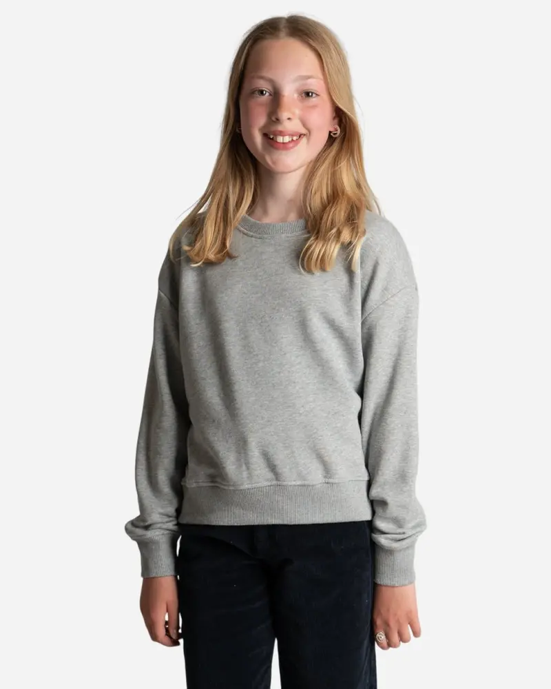 OUR Lone Crew Sweat - Grey melange