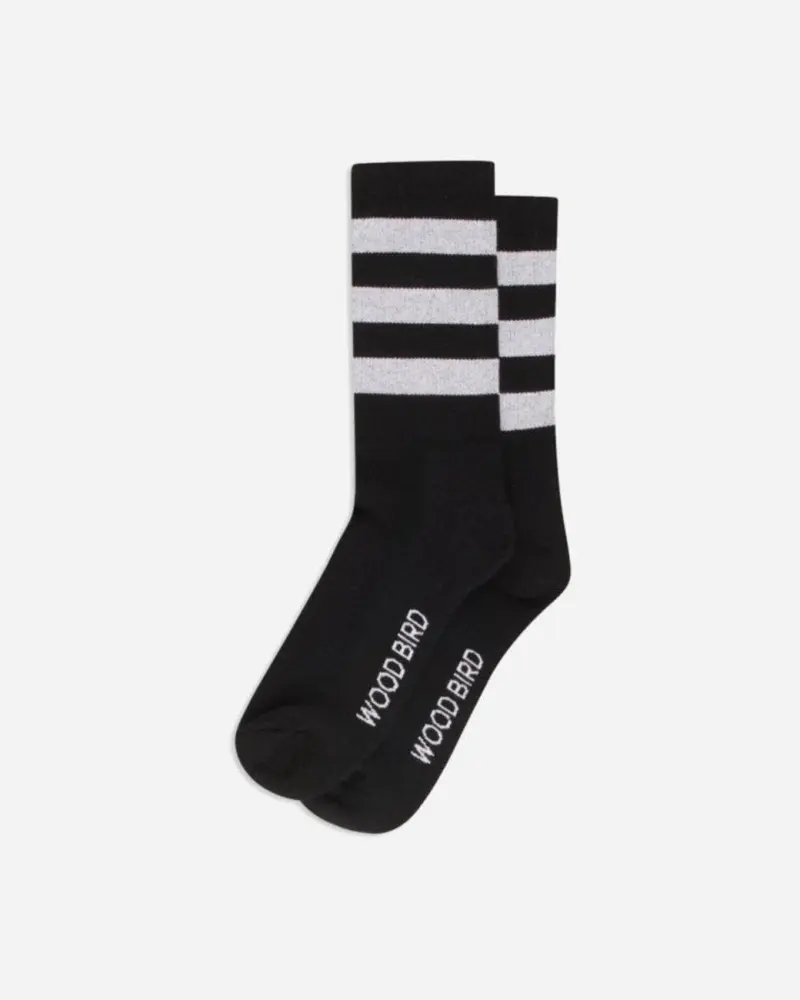 Our Tennis Socks - Black/White