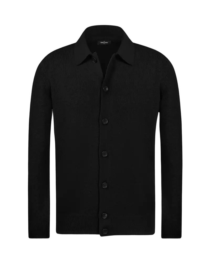 Overshirt Bouclé – Black