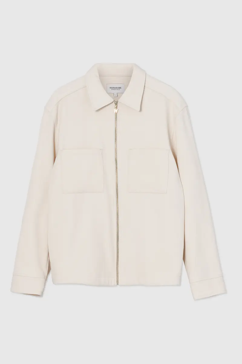Overshirt Zipper Off- White