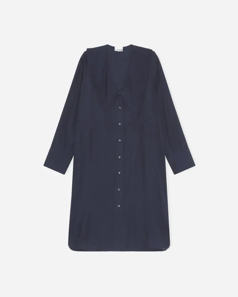 Oversized Shirt - Sky Captain