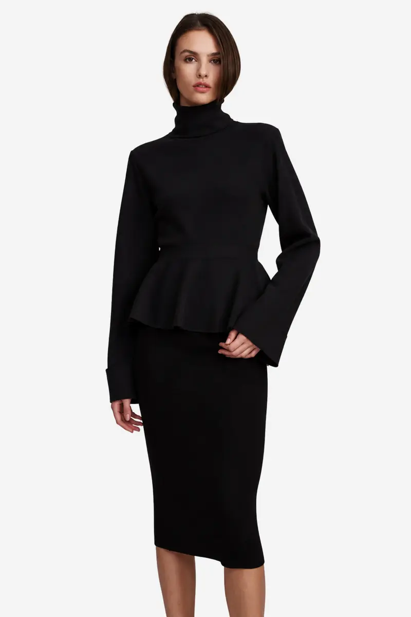 Ovie Merino Sweater Black