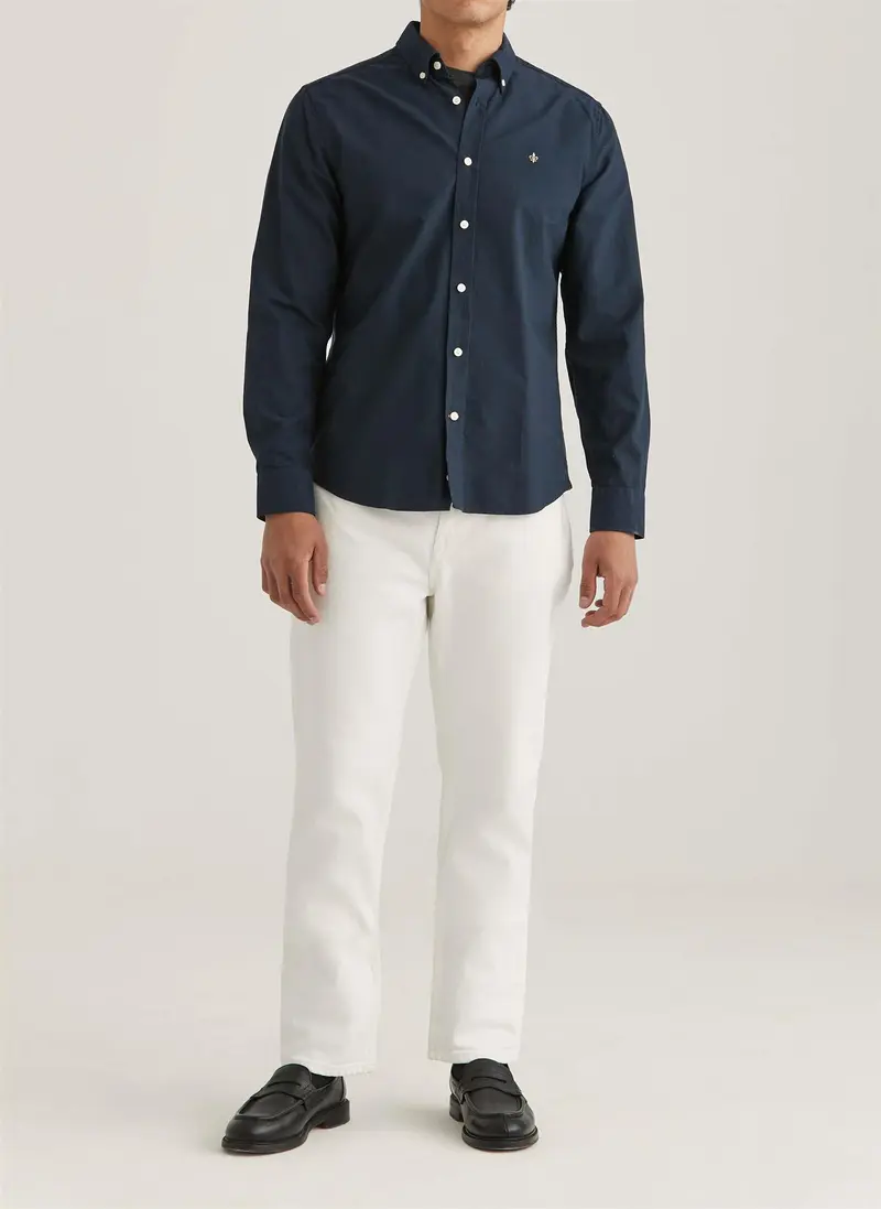 Oxford button down shirt Navy