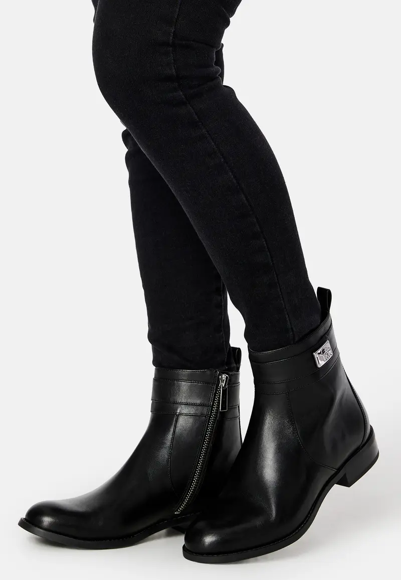 Padma Strap Flat Bootie