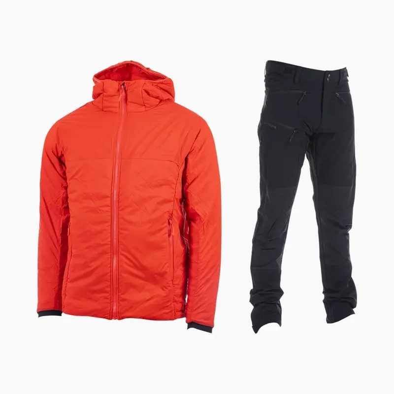 Pakketilbud – Alta jakke + Odda turbukse til herre i Grenadine/Svart – kun 1199 kr
