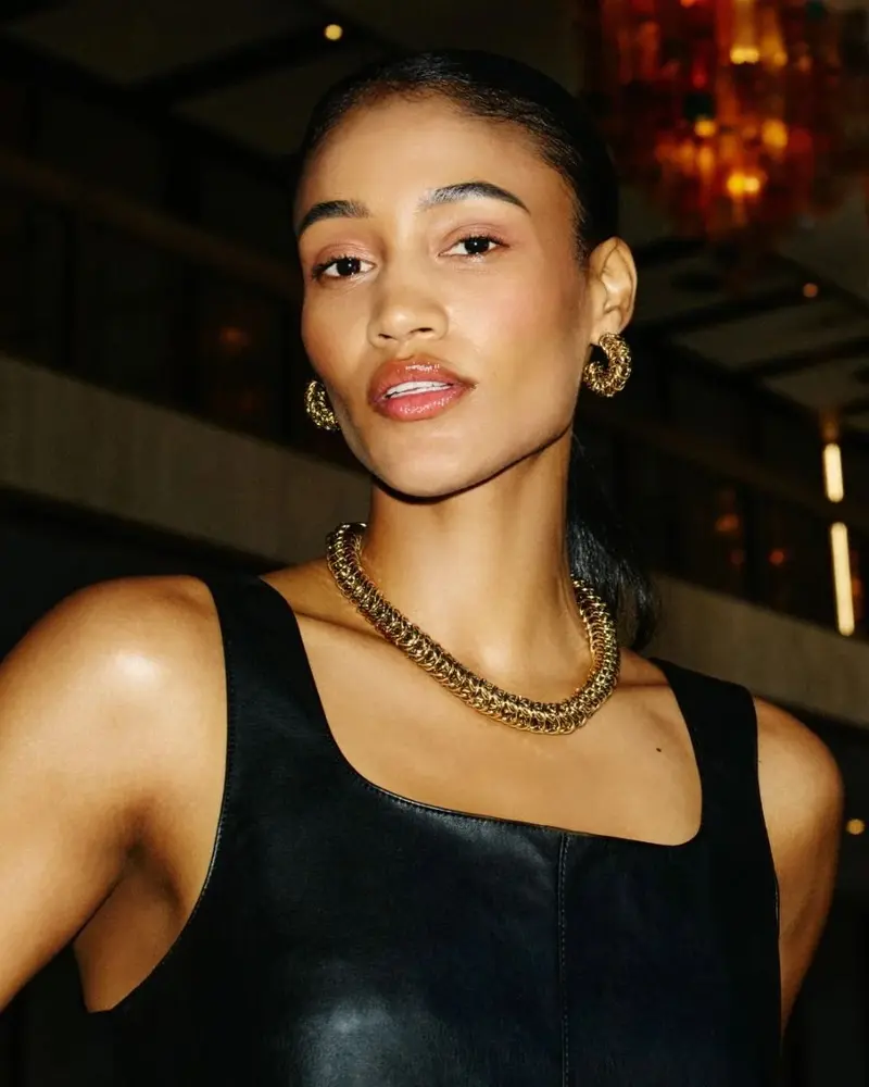 Palazzo Chain Necklace Gold