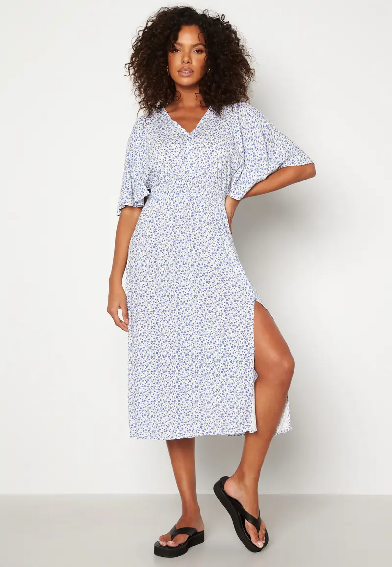 Parisia butterfly sleeve dress