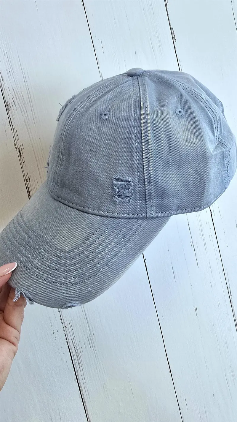 Paula denim caps