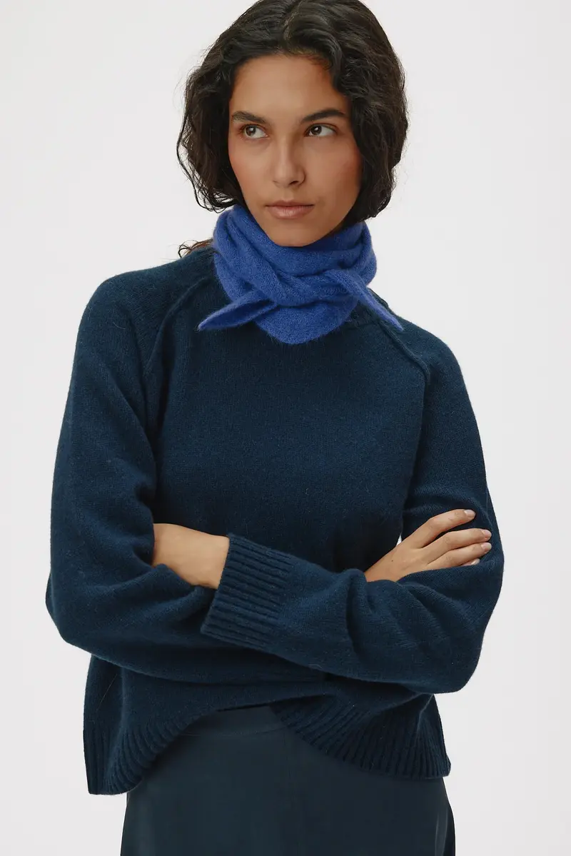 Paula Scarf - Electric Blue Melange