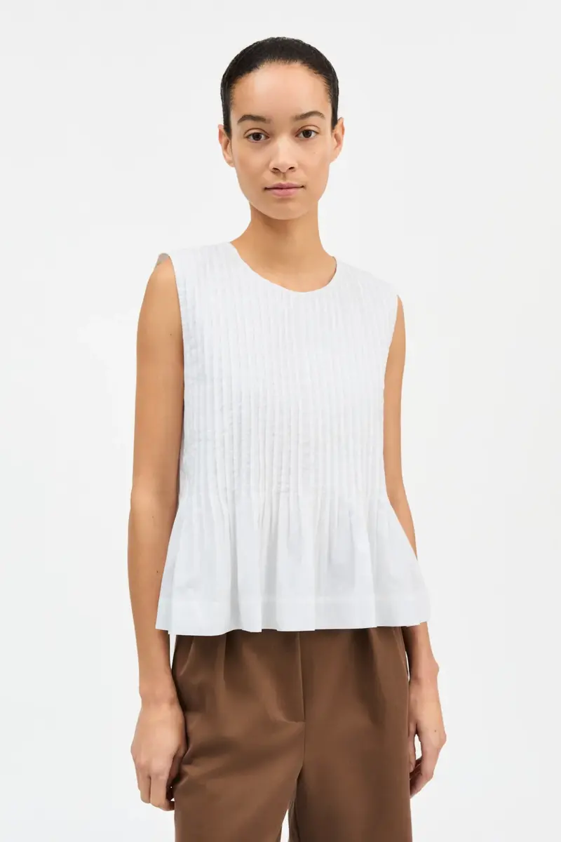 Pavlova Top Optic White