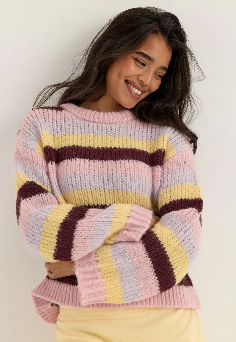 Pcdorthea Ls Chunky Knit