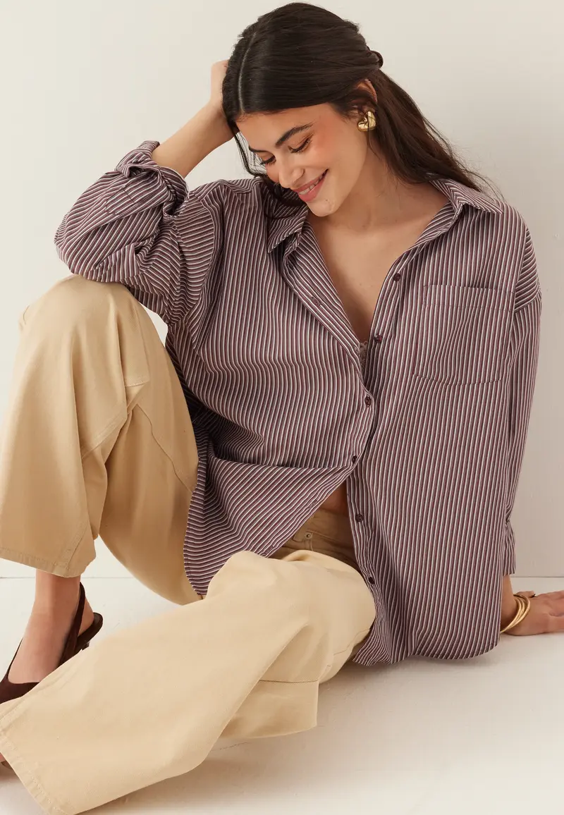 Pcemmy Ls Loose Shirt