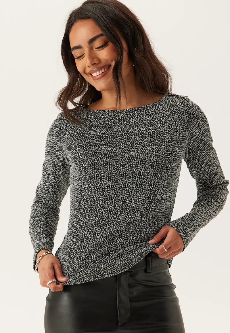 Pcjina Ls Boatneck Top Jrs