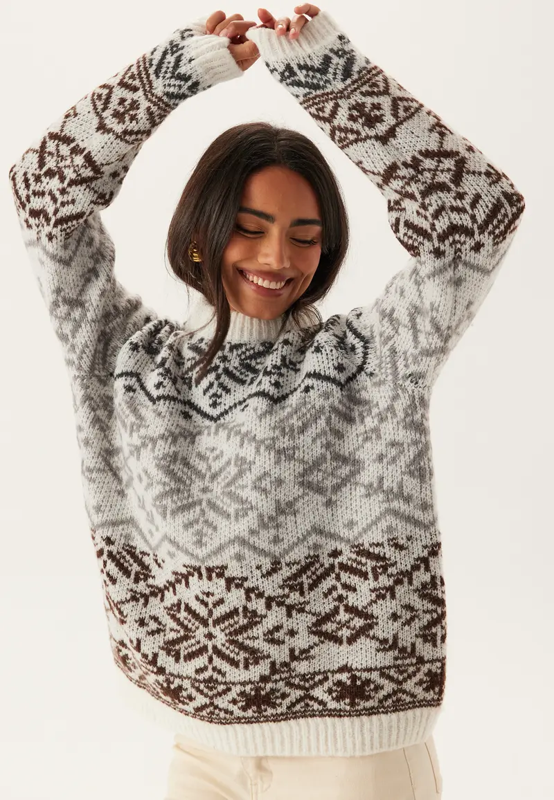 Pcjo Ls High Neck Knit