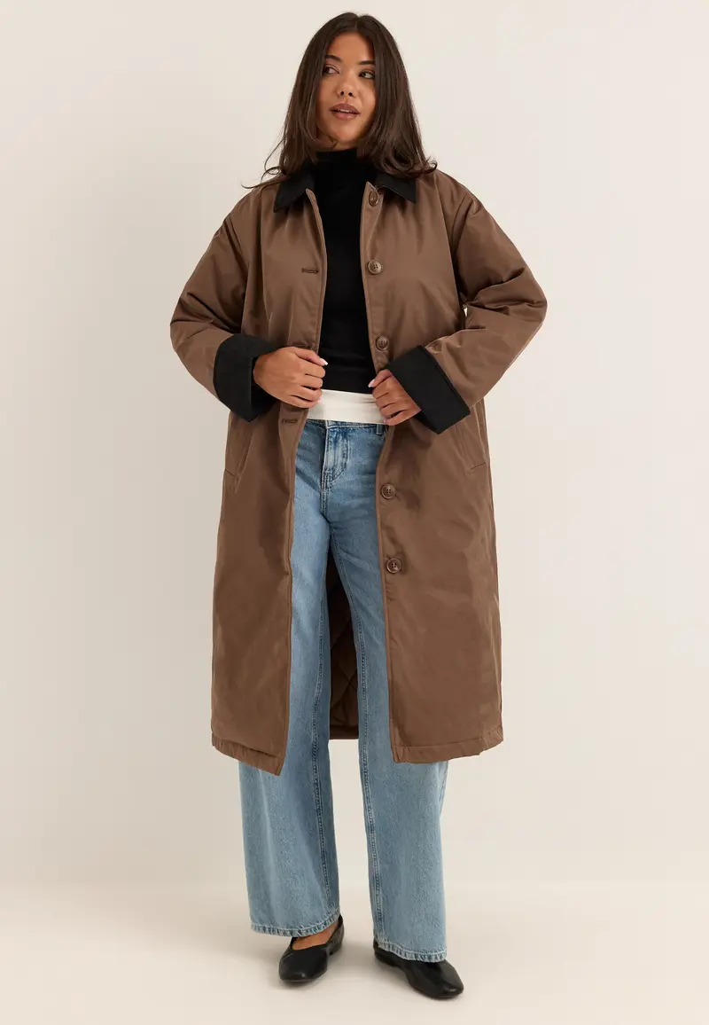 Pcjorma Long Corduroy Jacket