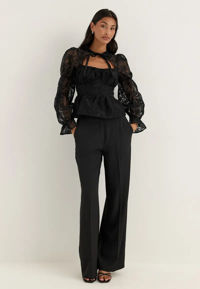 Peplum Blouse