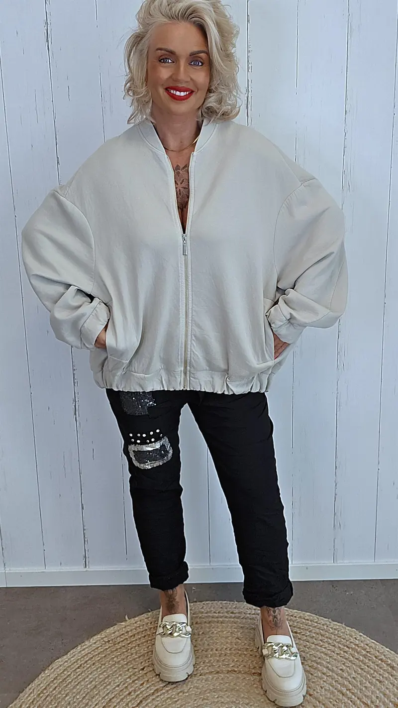 Pernille jakke beige
