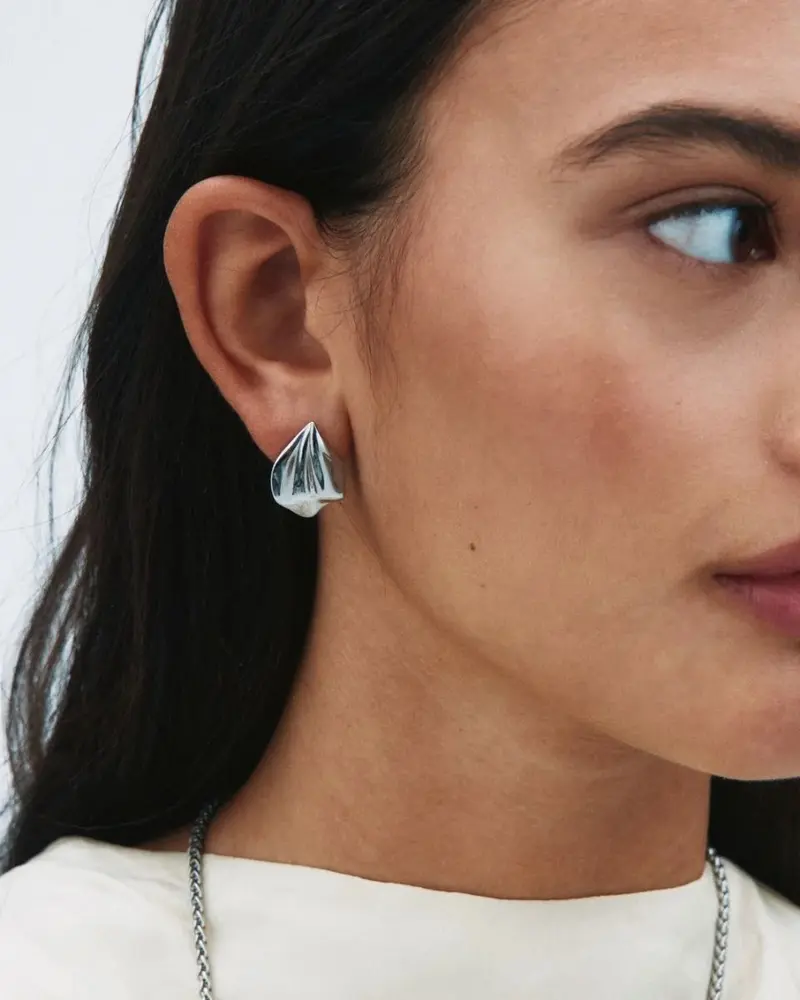 Petal Studs S Steel