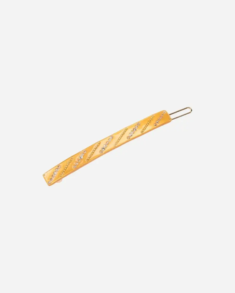 Petit Cady Crystal Pin - Gold