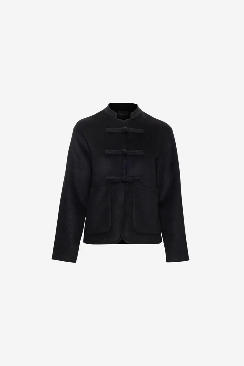 Phoebe Wool Jacket Black