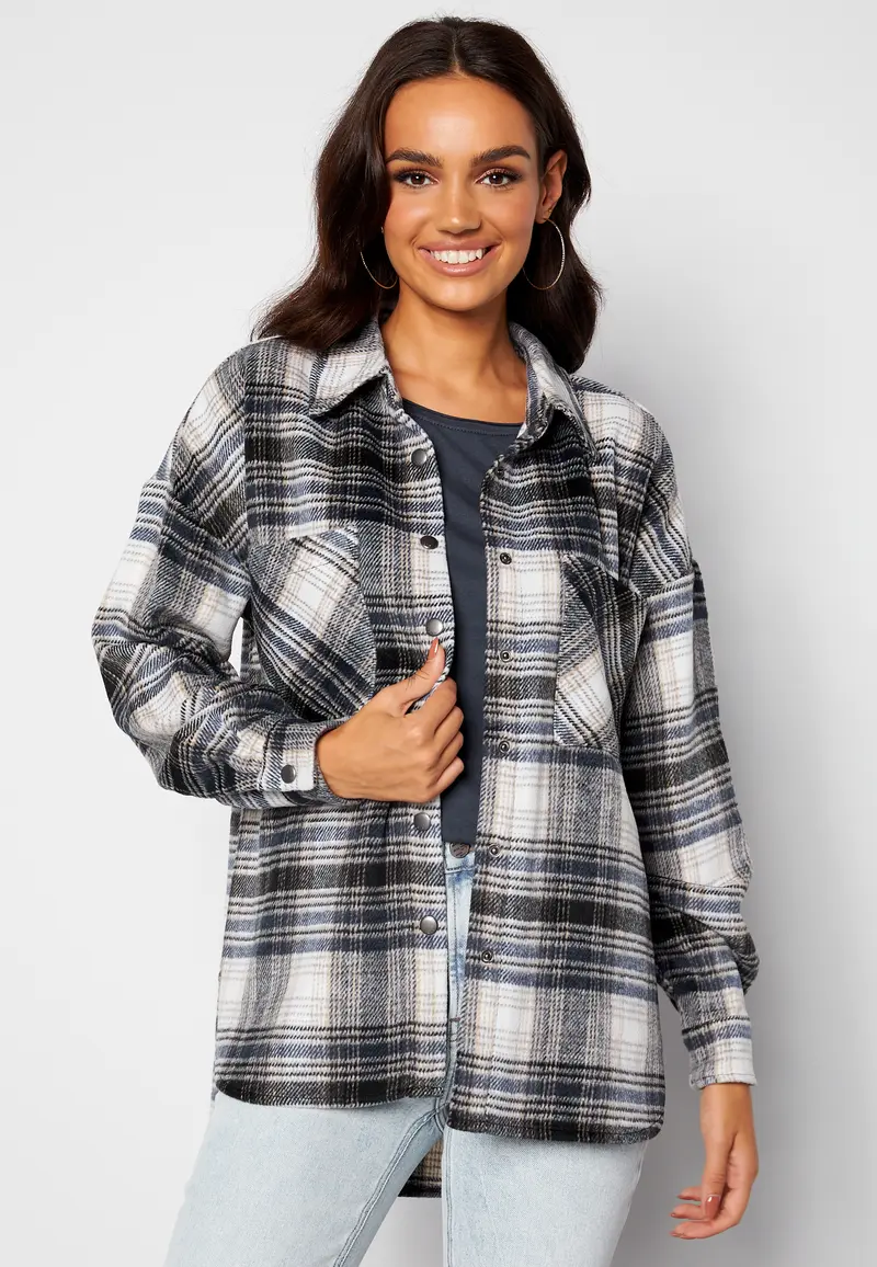 Pia L/S Plaided Shirt