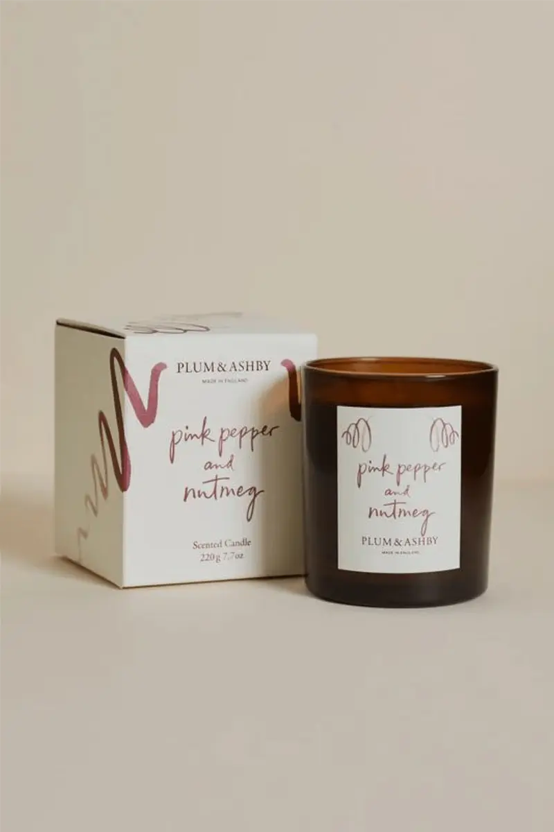 PINK PEPPER & NUTMEG CANDLE