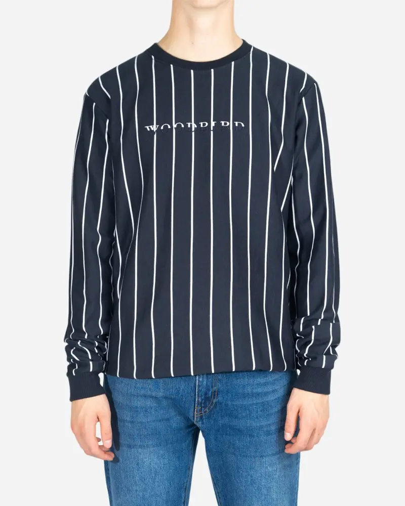 Plin 2tone Crew - Navy/White