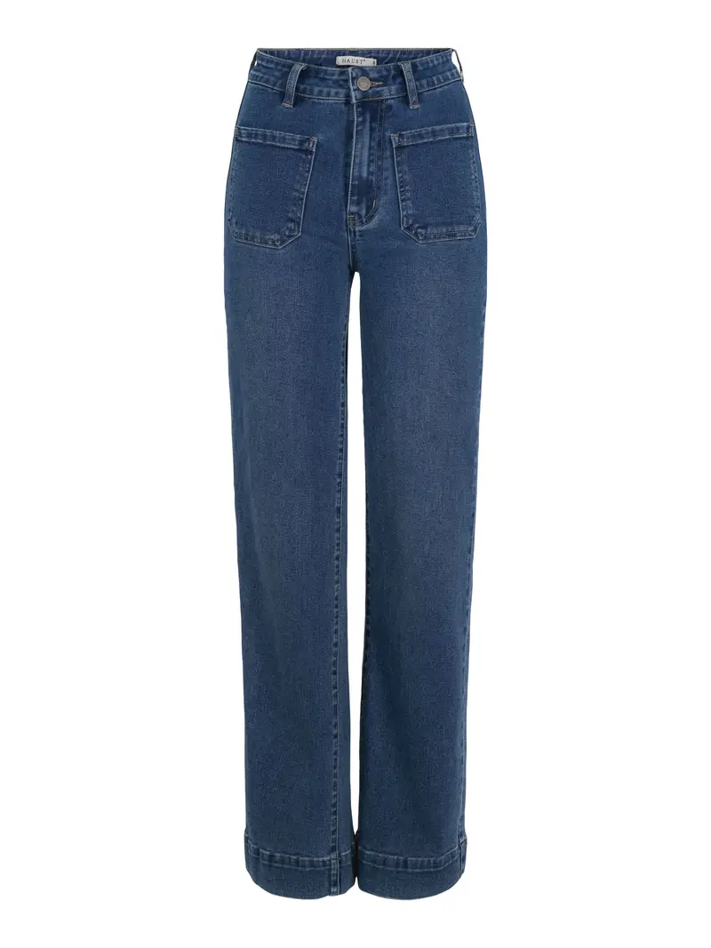 Pocket bootcut jeans Mid-jeans blue
