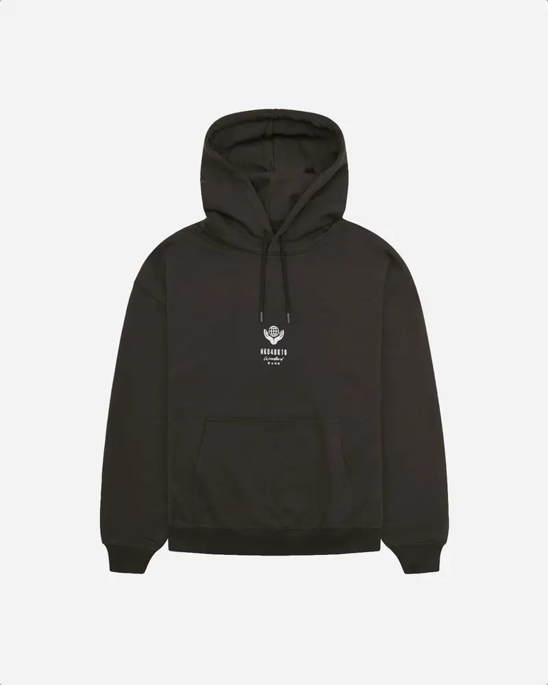 Pope Globe Hoodie - Chocolate brown