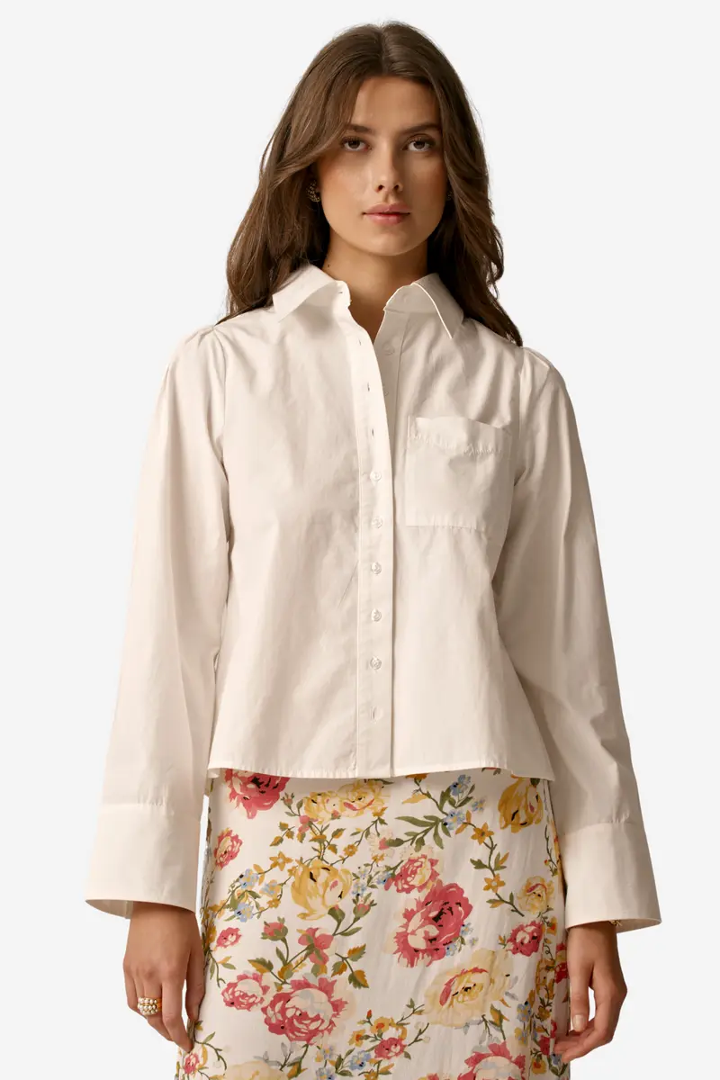 Poplin Shirt White