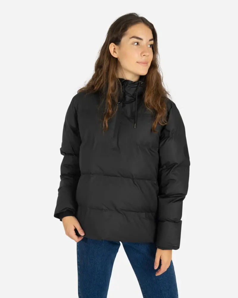 Puffer Anorak -  Black
