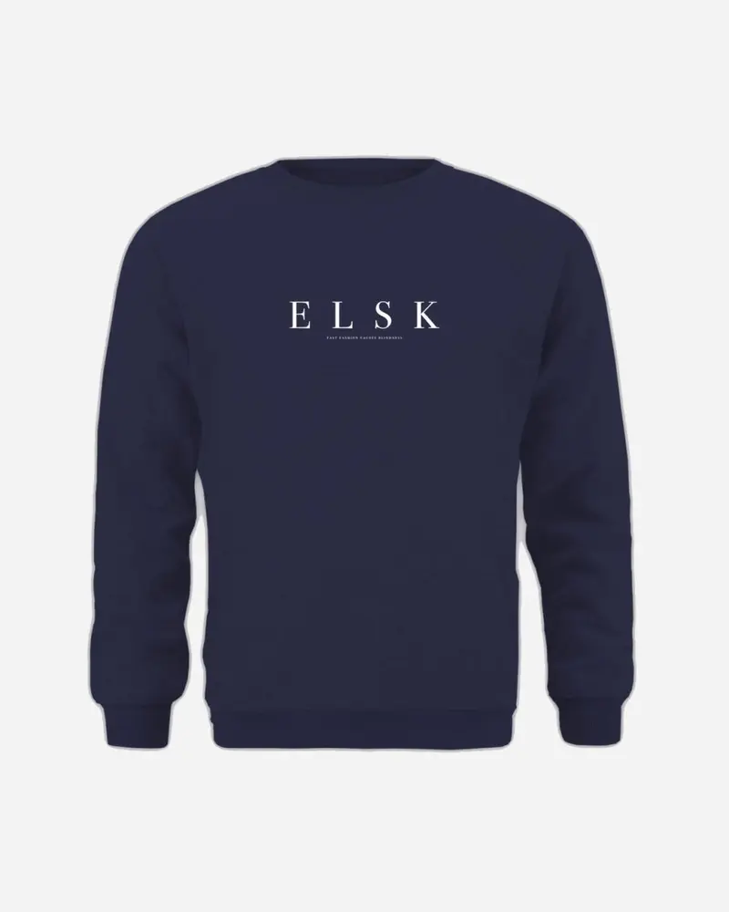 PURE TVÆRS MEN’S SWEATSHIRT - DARK NAVY