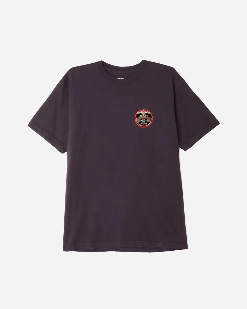 Radio Tower Tee - Faded Black