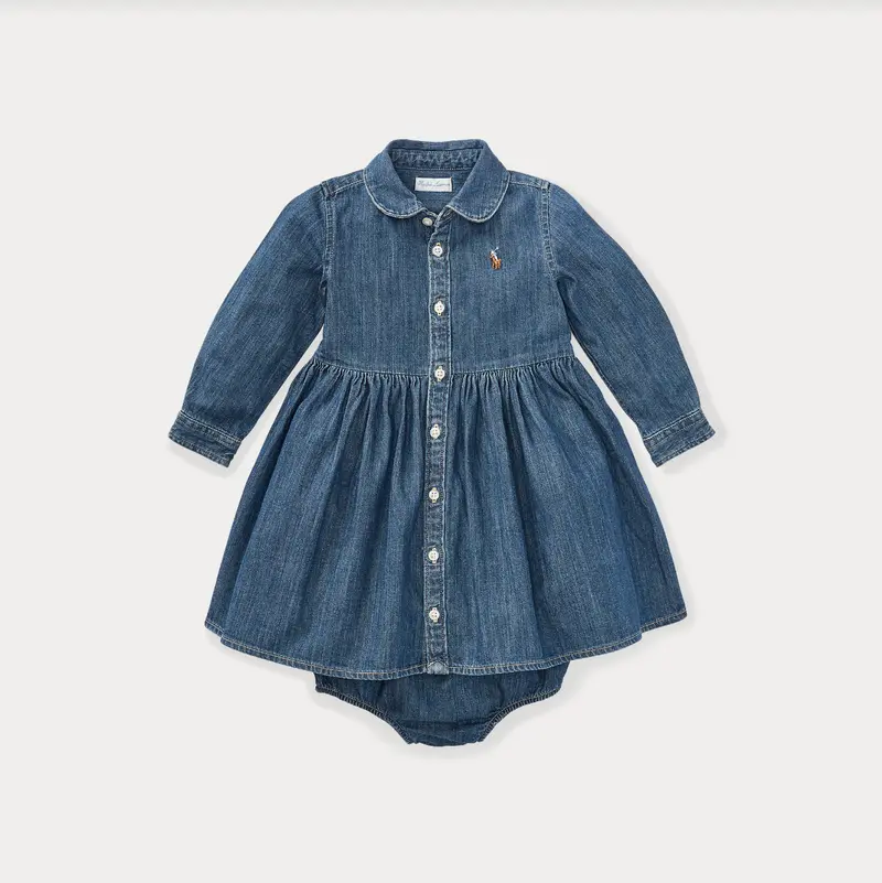Ralph Lauren Denim Kjole