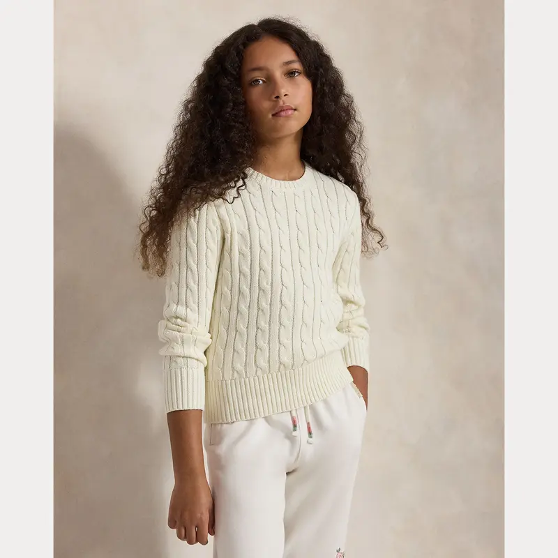 Ralph Lauren Kabelstrikk Genser