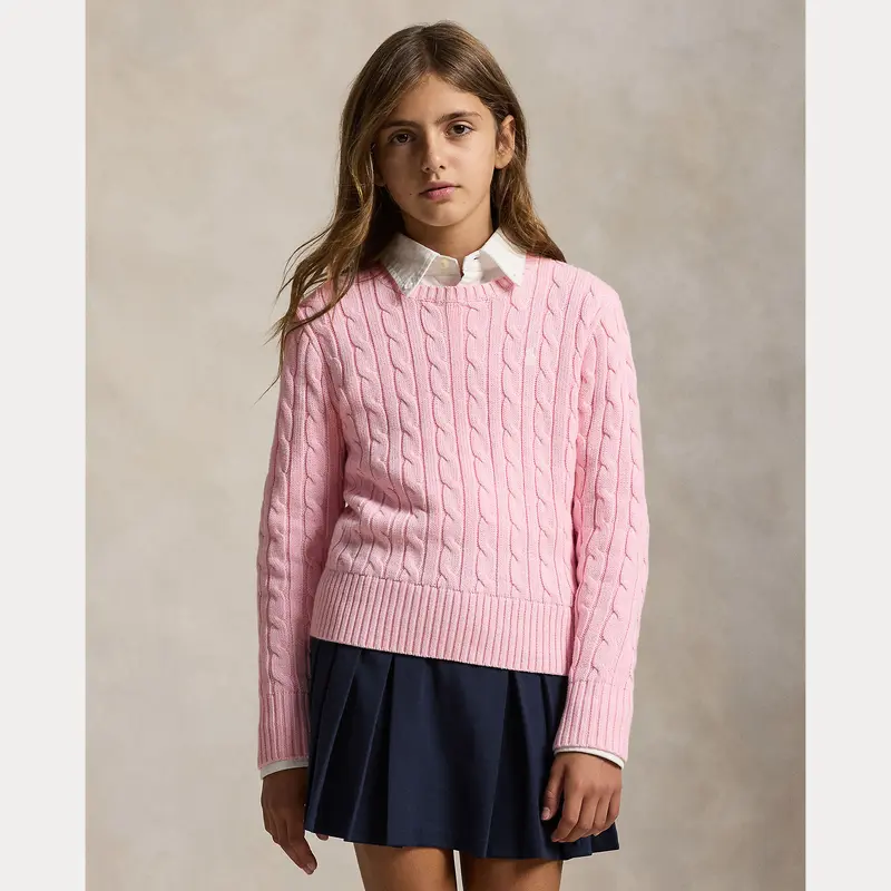 Ralph Lauren Kabelstrikk Genser