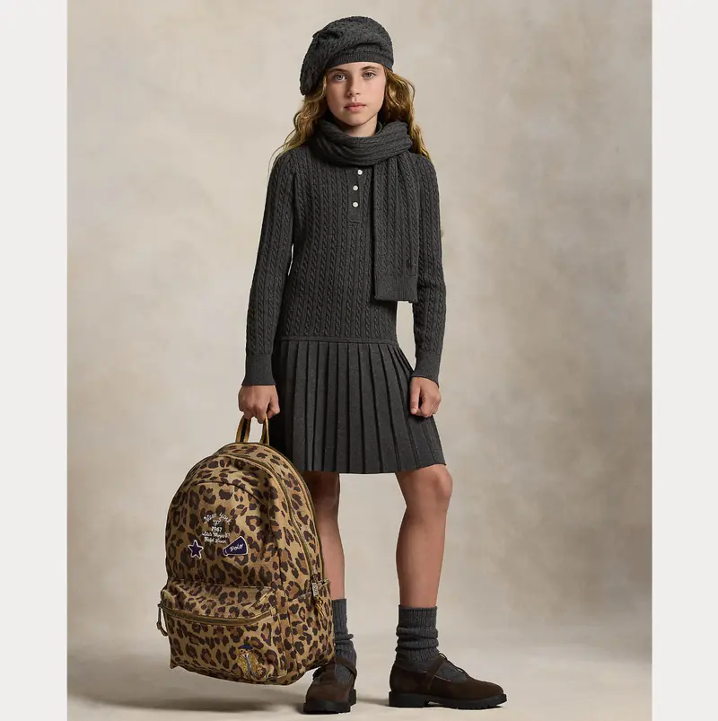 Ralph Lauren Kabelstrikk Kjole