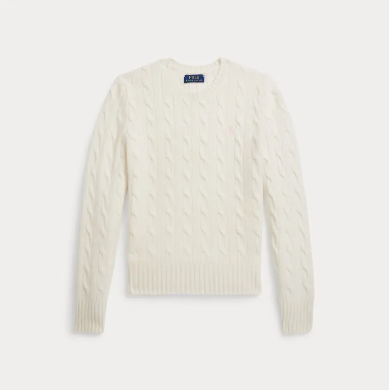 Ralph Lauren Kabelstrikk Ull/Cashmere