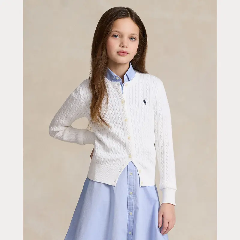 Ralph Lauren Mini Cable Cardigan
