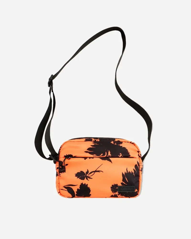 Recycled Tech Fabric Bag - Flame