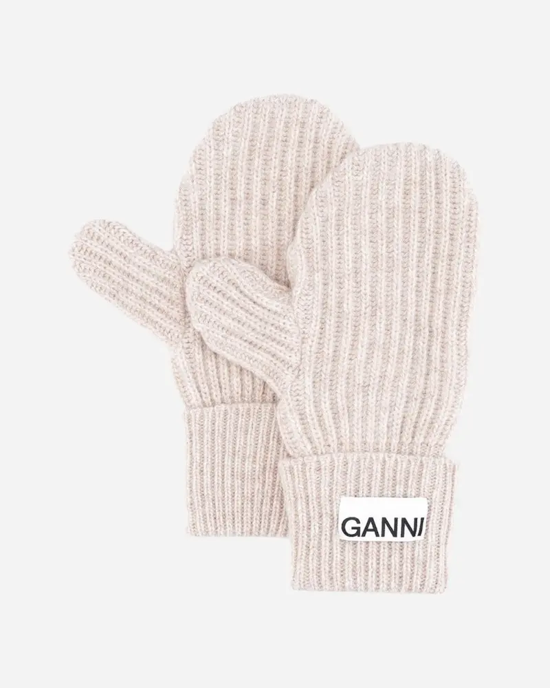 Recycled Wool Knit Glove - Brazilian Sand